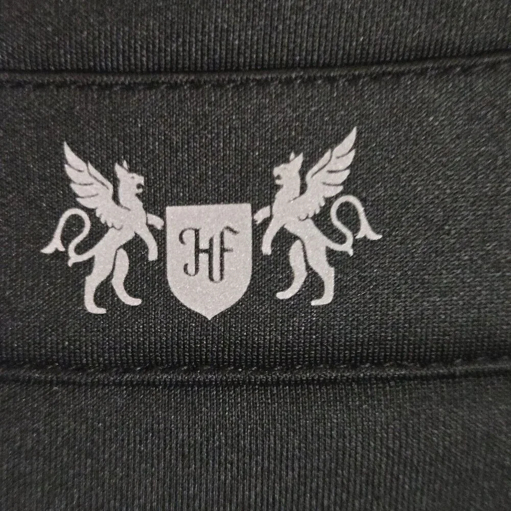 Hickey Freeman Comfort Stretch 1/4 Zip Pullover Black Quality Comfort Size XXL